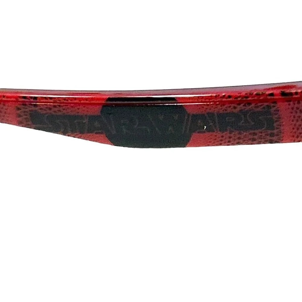 Disney Parks Star Wars Lucasfilm Kid Black Red Sunglasses UVA UVB Protection NWT